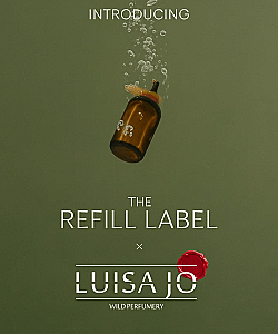 The Refill Label x Luisa Jo: Electric Wildfire eau de Parfum